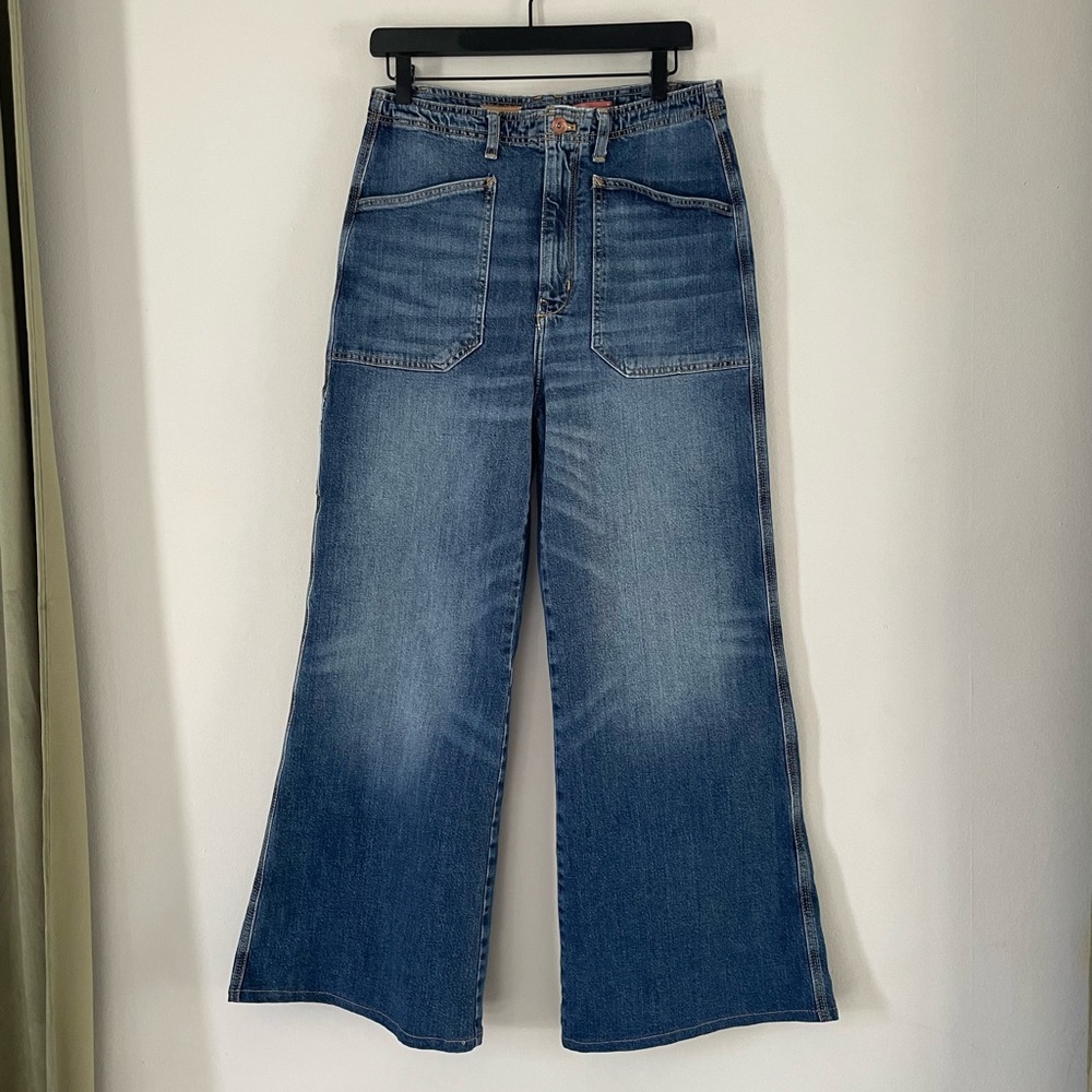 Anthropologie Pilcro The Carpenter Wide Leg Jeans